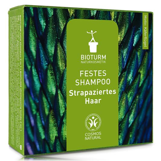 BIOTURM Festes Shampoo Strapaz. Haar