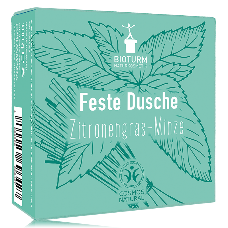 BIOTURM Feste Dusche Zitronengras-Minze