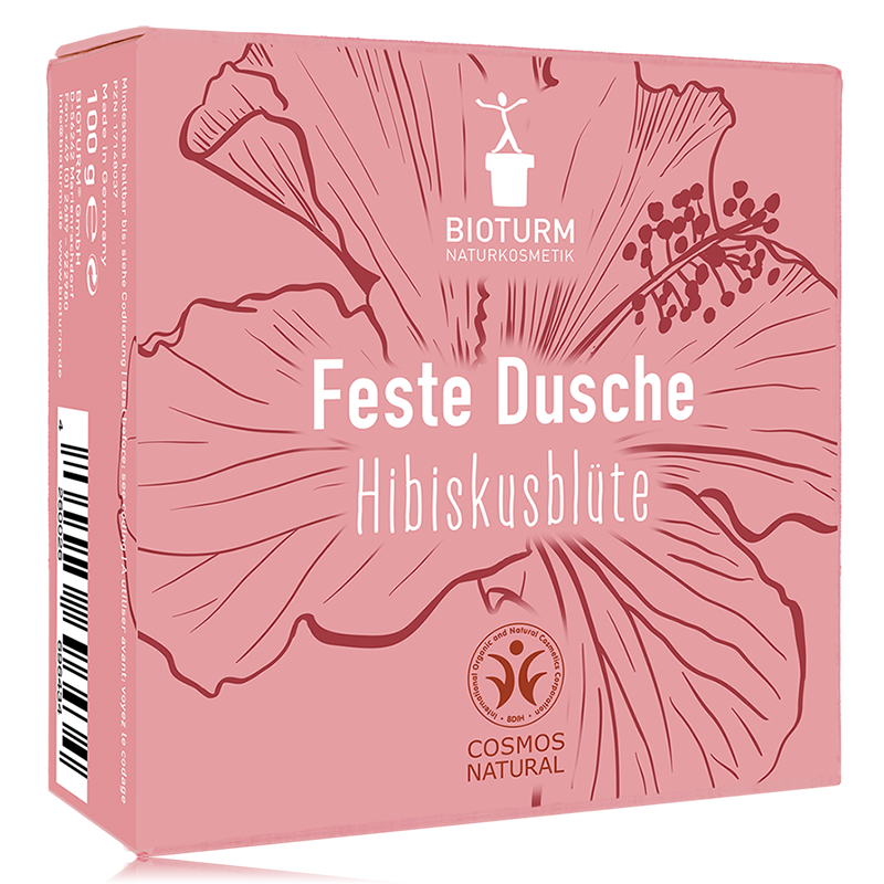 BIOTURM Feste Dusche Hibiskusblüte