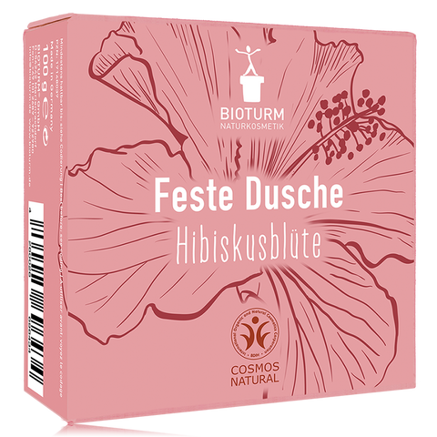 BIOTURM Feste Dusche Hibiskusblüte