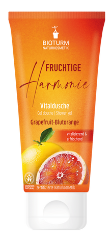 BIOTURM Shower Gel Vital Grapefruit and Blood Orange