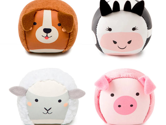 DOOBALLS - SET OF 4 PLUSH BALLS - BAUERNHOF