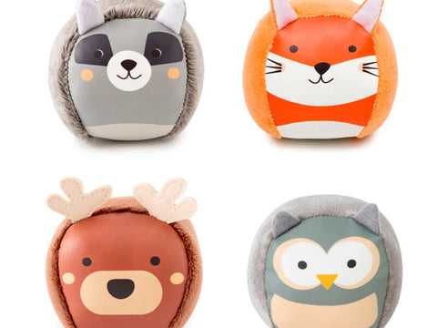 DOOBALLS - SET OF 4 PLUSH BALLS - WALD