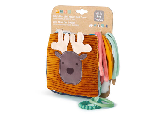 WEICHES AKTIVITÄTSBUCH 2 IN 1 - WALD