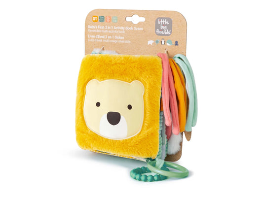 WEICHES AKTIVITÄTSBUCH 2 IN 1 - DSCHUNGEL