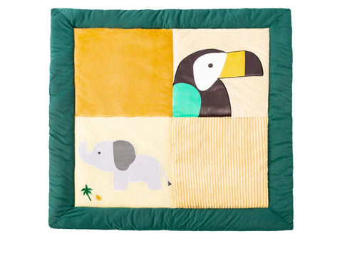 DIE PATCHWORK SPIELMATTE - DSCHUNGEL