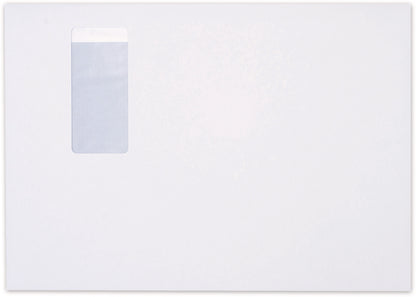 BÜROLINE Couvert m/Fenster rechts C4 106182 120g, weiss 250 Stück