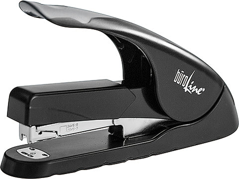 BÜROLINE Heftgerät Easy-Push L 166989 schwarz 20 Blatt