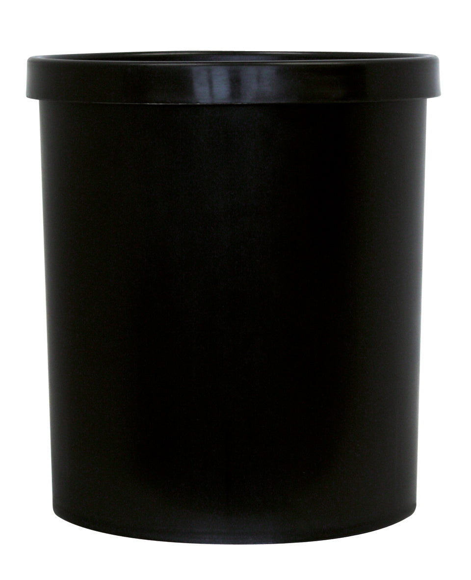 BÜROLINE Papierkorb 196534 schwarz 18lt