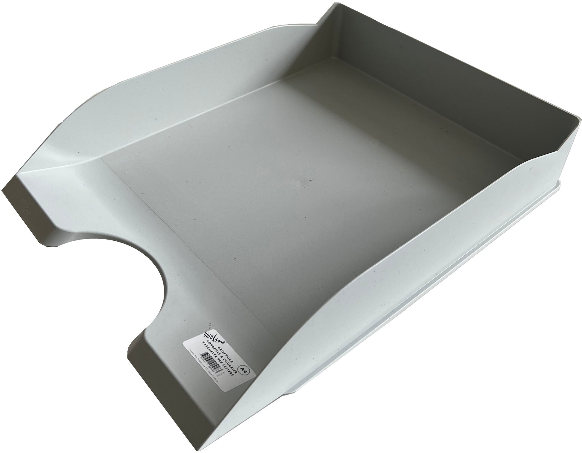 BÜROLINE Briefkorb A4 223029 grau