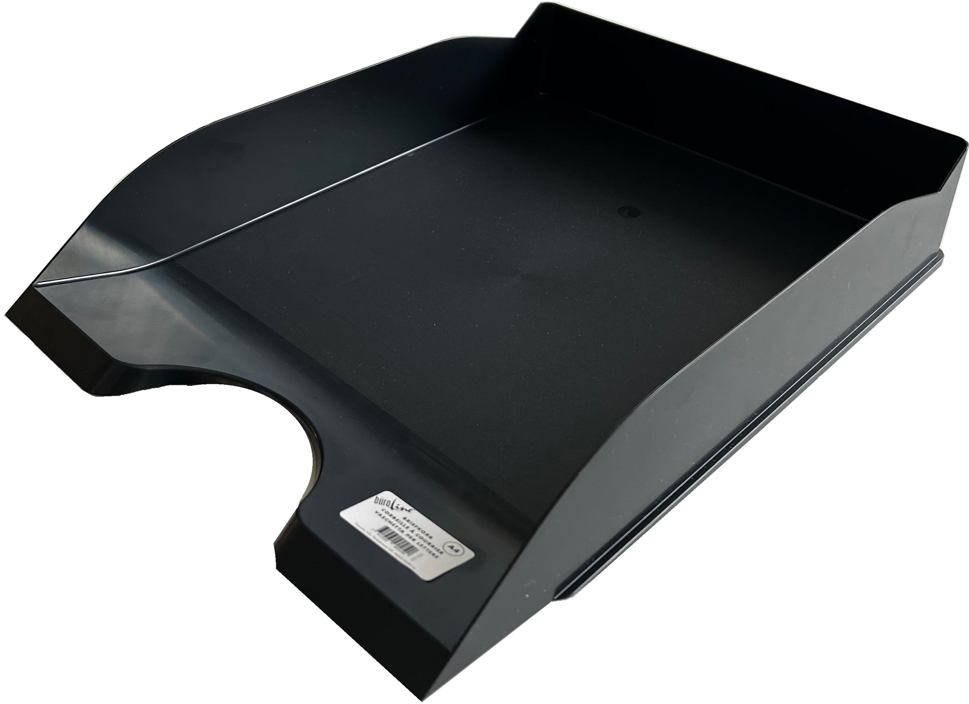 BÜROLINE Briefkorb A4 223030 schwarz