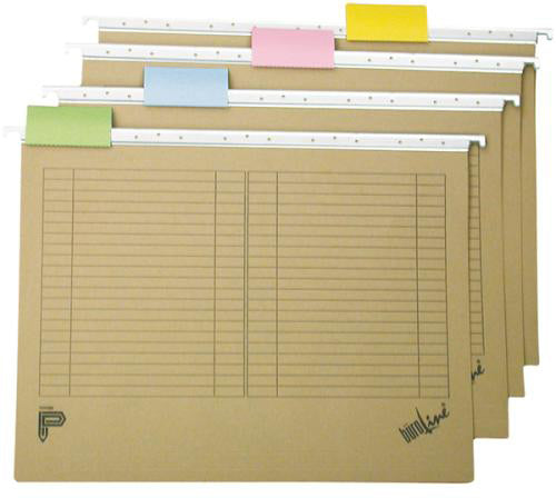 BÜROLINE Hängemappen-Set A4 27045500PE1U oliv 32x25cm 5 Stück