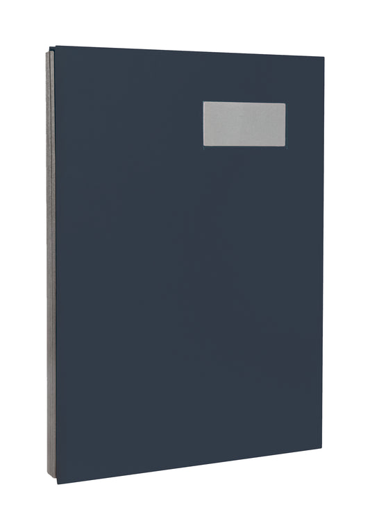 BÜROLINE Unterschriftenmappe A4 340302 dunkelblau 20-teilig