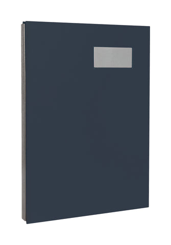 BÜROLINE Unterschriftenmappe A4 340302 dunkelblau 20-teilig