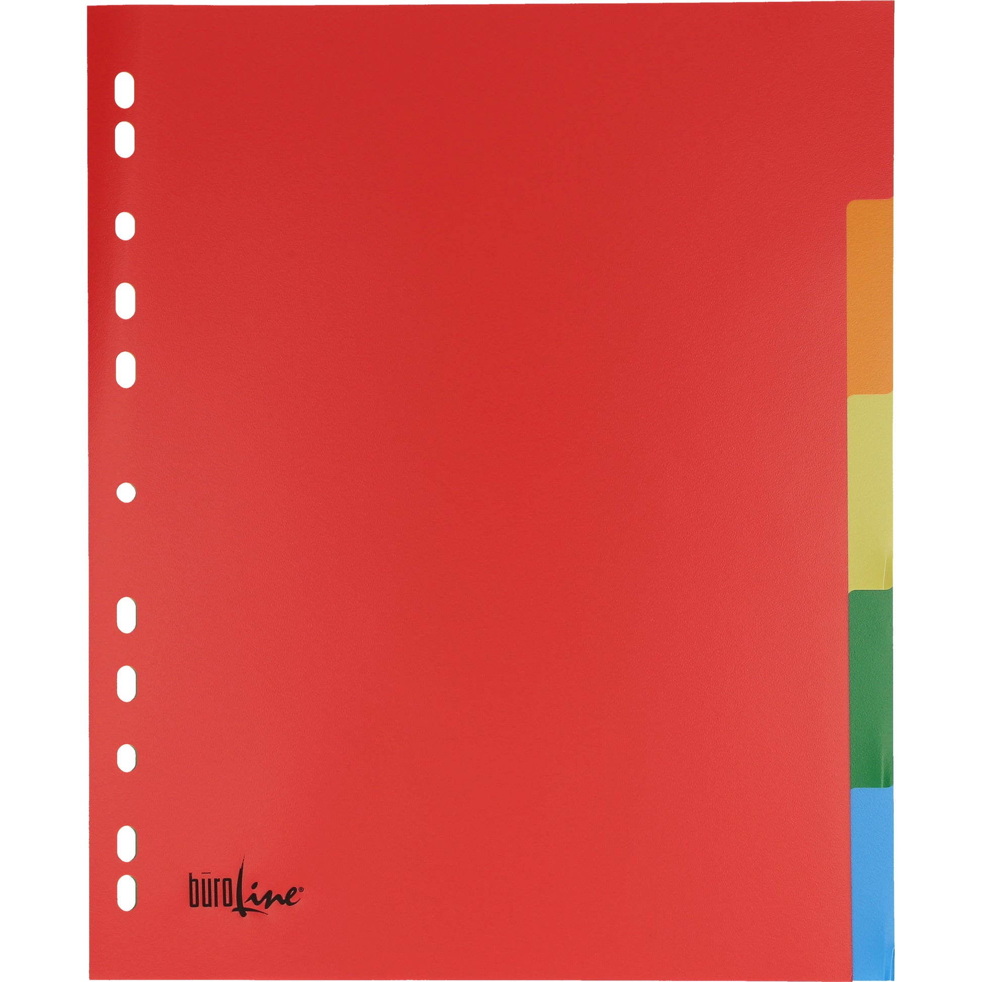 BÜROLINE Register PP A4+ 40988 bunt 5-teilig