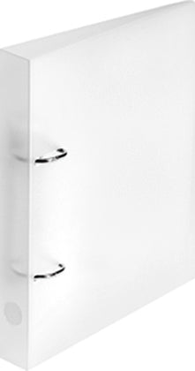 BÜROLINE Ringbuch 2.8cm 603302 transparent 2-Ring A5