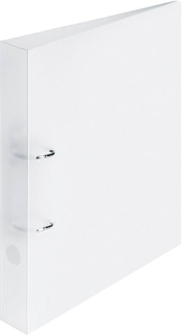 BÜROLINE Ringbuch 4cm 603303 transparent 2-Ringe A4