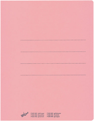 BÜROLINE Einlagemappe Recycling A4 603441 rot 240g/m2 100 Stück