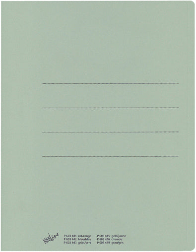BÜROLINE Einlagemappe Recycling A4 603443 grün 240g/m2 100 Stück