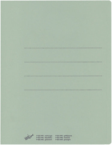 BÜROLINE Einlagemappe Recycling A4 603443 grün 240g/m2 100 Stück