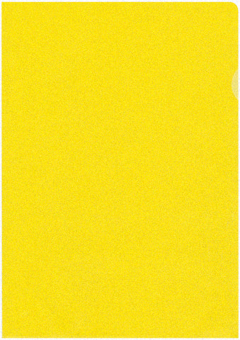BÜROLINE Sichtmappen A4 620085 gelb, matt 100 Stück