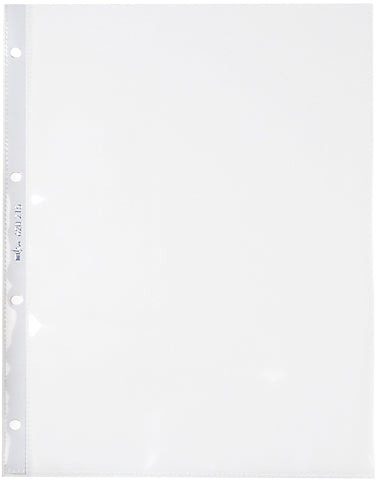 BÜROLINE Zeigetaschen PVC 140my A4 620210 transparent glatt 100 Stück