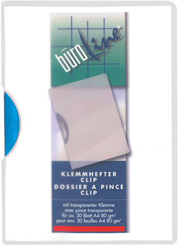 BÜROLINE Klemmhefter A4 667288 blau