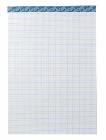 BÜROLINE Büroblock weiss A5 725268 kariert, 70g, 4mm 100 Blatt