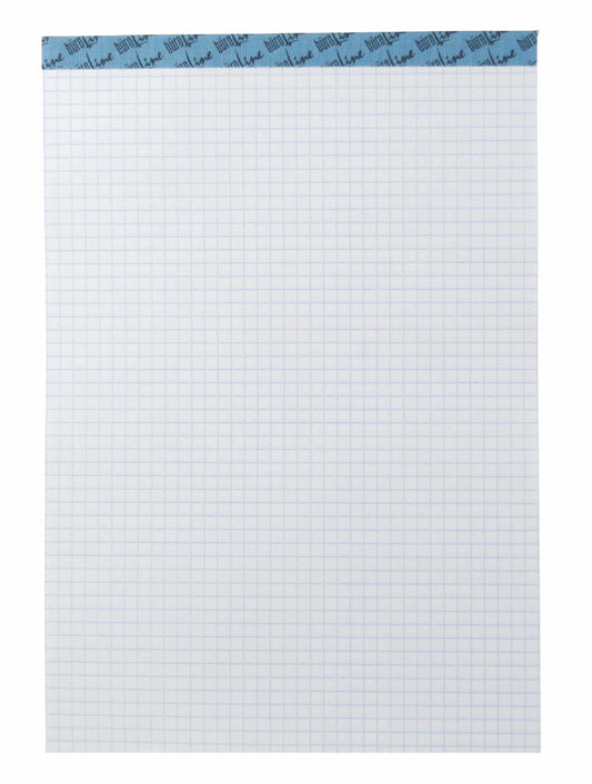 BÜROLINE Büroblock weiss A6 725269 kariert, 70g, 4mm 100 Blatt