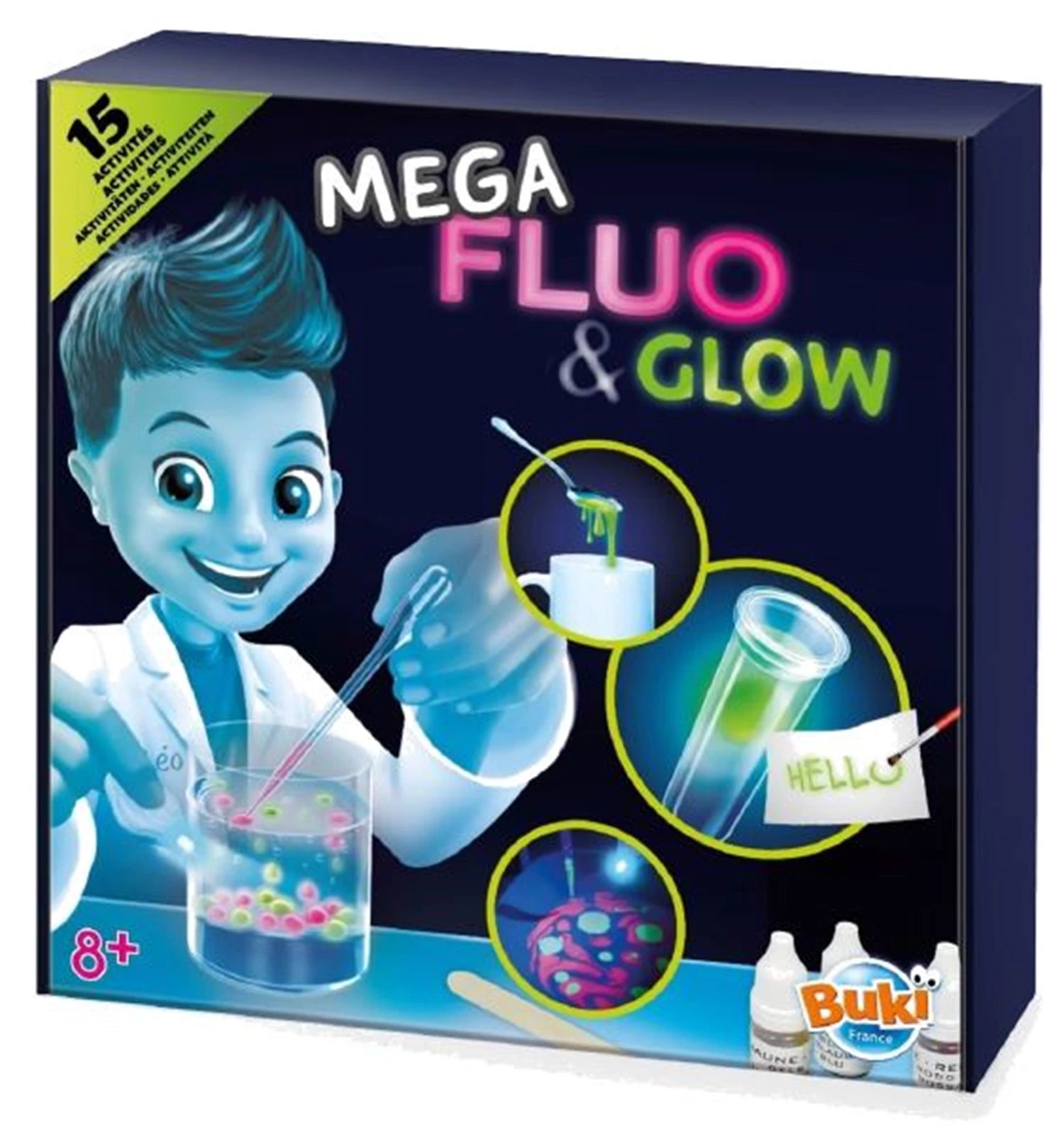 MEGA GLOW & FLUO 15 AKTIVITÄTEN