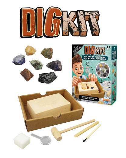 DIG KIT - STEINE UND MINERALIEN