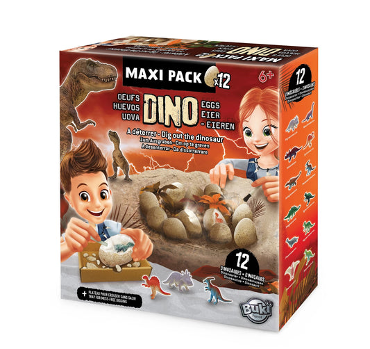 DINO EIER MAXI PACK X12