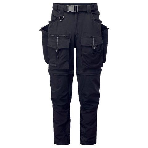 Portwest BX321 Hose – Schwarz/Gelb – strapazierfähige Arbeitshose