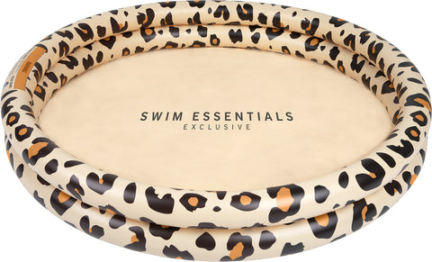 Swim Essentials | Baby Pool 100cm | Beige Leopard