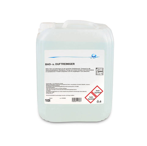 Bad und Duftreiniger, pH-Wert 2, 10 Liter