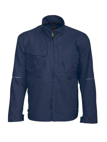 Bedrucken- Projob Herren Arbeitsjacke mit vielen Taschen