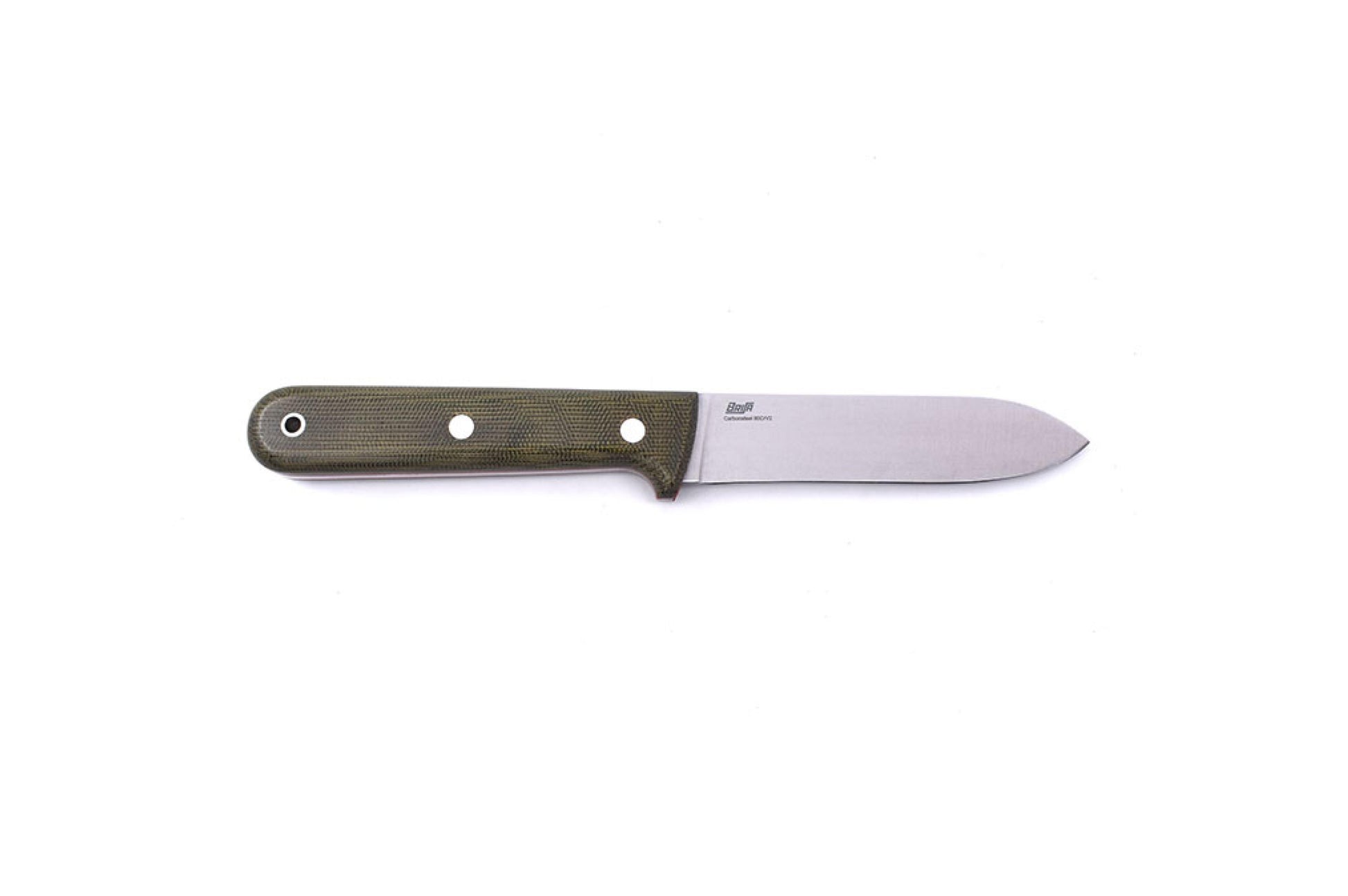 Kephart 115 - GreenMicarta - Flat - Bushcraft