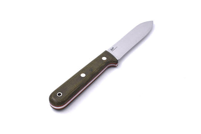 Kephart 115 - GreenMicarta - Flat - Bushcraft