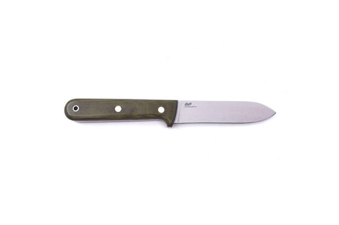 Kephart 115 - GreenMicarta - Flat - Leather