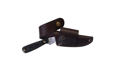 Necker 70 - BlackMicarta - Scandi - Multicarry