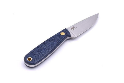 Necker 70 - BluejeansMicarta - Flat - Leather