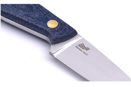 Necker 70 - BluejeansMicarta - Flat - Kydex