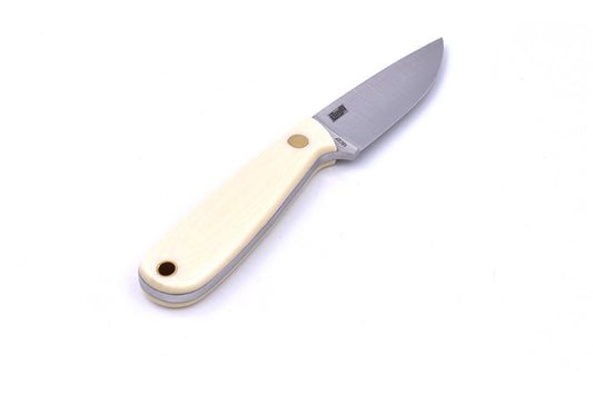 Necker 70 - IvoryMicarta - Flat - Leather