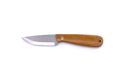 Necker 70 - MustardMicarta - Scandi - Kydex