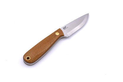 Necker 70 - MustardMicarta - Scandi - Kydex