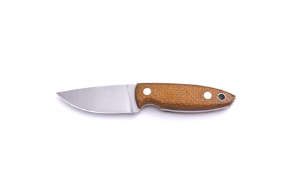 Scara 60 - MustardMicarta - Flat - Kydex