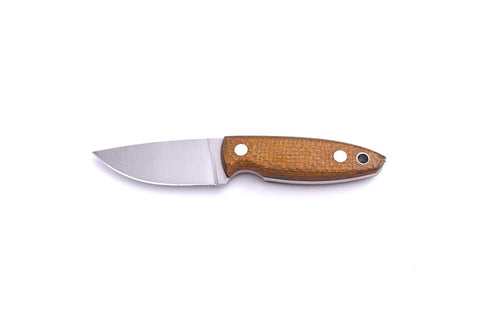 Scara 60 - MustardMicarta - Flat - Kydex