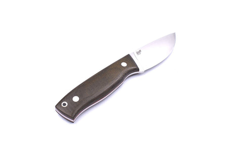 Skinner 90 - GreenMicarta - Flat - Leather