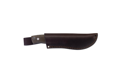 Skinner 90 - GreenMicarta - Flat - Leather