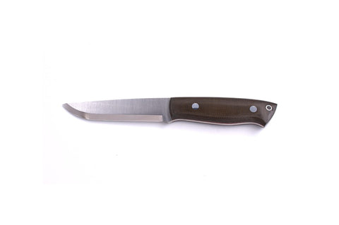 Trapper 115 - GreenMicarta - Scandi - Bushcraft